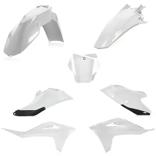 Cycra Gas Gas Mc-ex 2021 24832030 Plastikbausatz - White - One Size