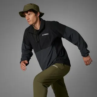 adidas Multi Climawarm Fleece Anorak Black/Carbon S