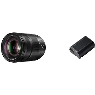 Panasonic S-R24105E LUMIX S Standardzoom Objektiv & DMW-BLK22E Aufladbarer Lithium Ion Akku, 7.2V, 2.200 mAh (für LUMIX Digitalkamera: DC-S5, G9, GH5, GH5S)