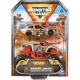 Spin Master|Amigo|Monster Jam Monster Jam Monster Jam Truck & Racecar 2-Pack - Bunt
