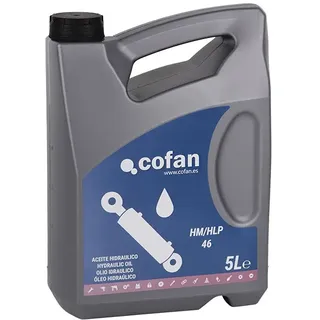 Cofan Hydrauliköl, 5 l, für eine gute Wartung der Maschinen, Mineralschmierstoff