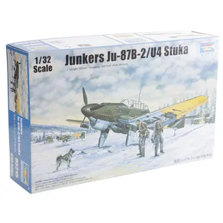 Trumpeter Junkers Ju-87 B2/U4 Stuka Grau/ Silber/ Weiß 1:32