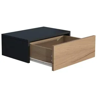 VCM Nachttisch Usal M 45 x T. 30 cm - schwarz , Maße ca. H. 15 x B.