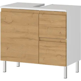Germania Waschbeckenunterschrank Torrance 60 x 56 cm Weiß