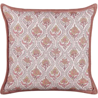 Beliani Picea Dekokissen 45 x 45 cm Rot