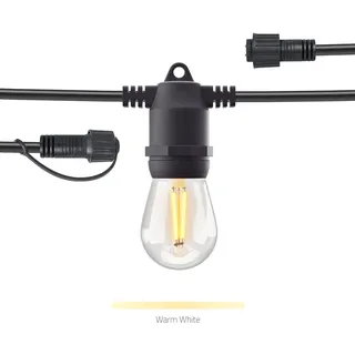 Hombli Smart Light String Lichterkette 5 m Schwarz