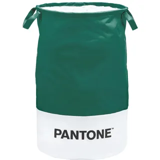 PantoneTM Wäschekorb, wasserdicht, platzsparend, ideal als Spielzeugkorb, Korb für Kinder, schmutzige Tücher und Aufbewahrungskorb mit Griffen und Kordelzug aus Baumwolle, 36 x 60 cm