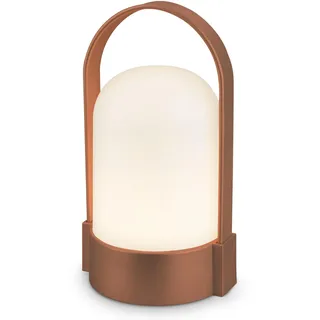 Briloner Brilo Akku-LED-Tischleuchte Braun 2 St.