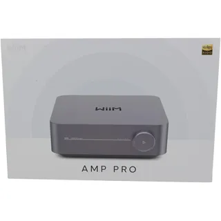 WiiM Amp Pro - 2x60W - 8 Ohm - Dark Grey