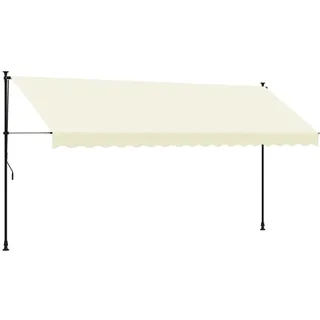 vidaXL Markise Einziehbar 400 x 150 cm beige