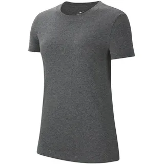 Nike Damen W Nk Park20 Tee T-Shirt, Charcoal Heathr/White, S