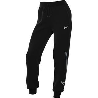 Nike Damen Hose W Nk One Df Pant Pro Grx, Black/Metallic Silver, FB5575-010, S