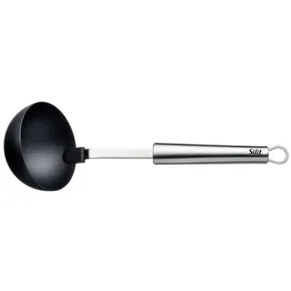 Silit Classic Line Suppenkelle 30 cm, für Antihaft-Kochgeschirr, hitzebeständig, bis 260C, Edelstahl