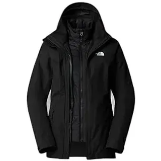 The North Face Damen Inlux Triclimate Jacke, Tnf Black Heather/Tnf Blk, M