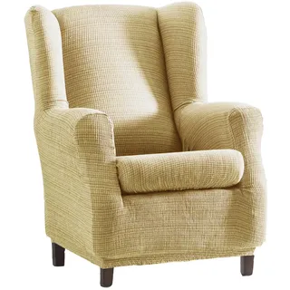 Eysa Aquiles Elastisch Sofa Überwurf Ohrensessel Farbe 01-Beige, Polyester-Baumwolle, Beige, 37 x 29 x 5 cm, 1 Einheiten