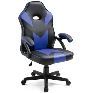 Wellhome Universeller Gaming-bürostuhl Mit Armlehnen - Blue