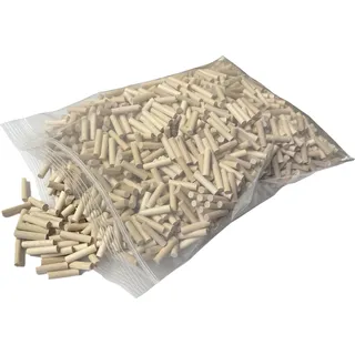 Natürliche blanke Holzstäbchen (1800 Stück), 550 Gramm