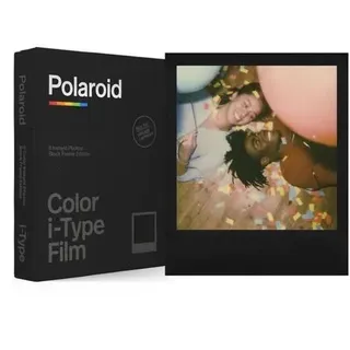 Polaroid Film Color i-Type Black Frame Sofortbildfilm (659006019)