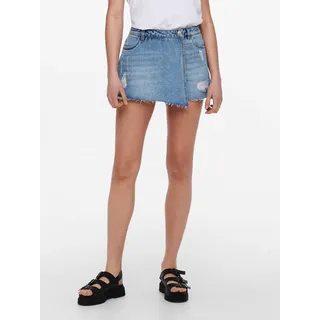 Only Jeansrock Damen Blau 38