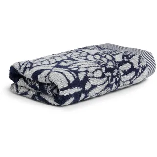 Möve Brooklyn Botanic Handtuch 50 x 100 cm deep sea