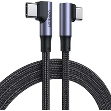 Bild von Right Angle 100W USB C Cable (1 m, USB 2.0), USB Kabel