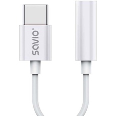 Bild Adapter USB-C auf Klinke), 3,5 mm AK-51 Audio-Kabel 0,11 m 3.5mm USB Typ-C Weiß