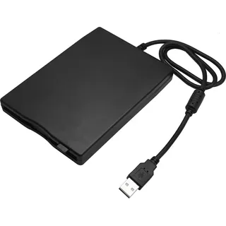 Diskettenlaufwerk extern USB für 3,5 Zoll Disketten 1,44 MB Plug & Play 140x103x18mm Modell 570500