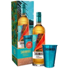 Bild Dark Spiced I 700 ml I 38% Volume I Brauner Premium Rum mit Beach Cup in Geschenkbox