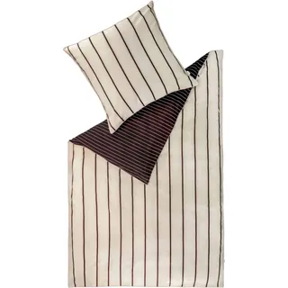 ESPRIT Renforcé Bettwäsche CHILL Braun 155 x 220 cm - Braun