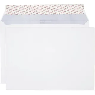 ELCO Briefumschlag, Couvert Premium ohne Fenster C4, 120 g, weiß, C4 (324x229mm) für Papierformat A4