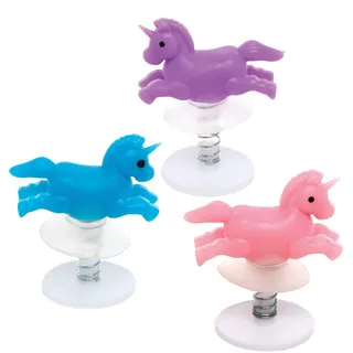 Baker Ross AT761 Einhorn-Pop-Ups, 6 Stück, Spiel für Kinder, Partys, Gastgeschenk, kleines Mitbringsel für Kinder oder Taschengeld-Spielzeug