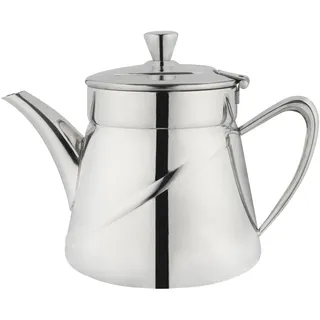 Café Olé Arabica Teekanne, 13oz, 380ml, 18/10 Edelstahl, Cool Touch Griff und Knopf, Spiegelpoliert, ABT-013