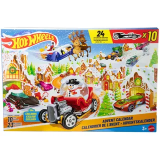 Hot Wheels Adventskalender 2025 JCB47