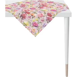 APELT Mitteldecke "7701 SUMMERTIME, Sommerdeko, Sommer" Digitaldruck, rosa, pink, bunt