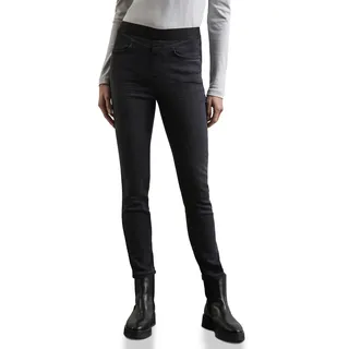 STREET ONE Damen A377771 Denim Thermo Jeggings,Grau,34