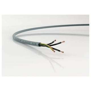 Lapp PVC-Steuerleitung mit Schutzleiter ÖLFLEX CLASSIC 110 schwarz 4G1,5 TR500m