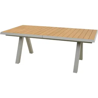 Siena Garden Gartentisch Tirana Rechteckig ausziehbar Holz Teak 100 cm x 200 cm