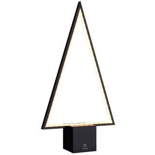 LED-Tischleuchte Pine 2.0 sompex schwarz, 47x25x8 cm