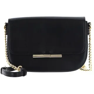 Seidenfelt Manufaktur Umhängetasche Lesja Saddle Bag Black / Gold