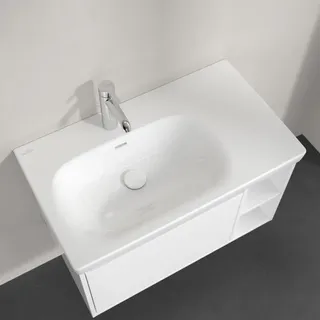 Villeroy & Boch Skyla Schrankwaschtisch 80 x 46 cm, mit Überlauf