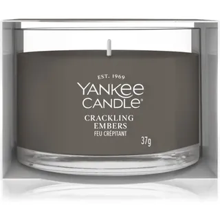 Yankee Candle Crackling Embers Votivkerze 37 g grau