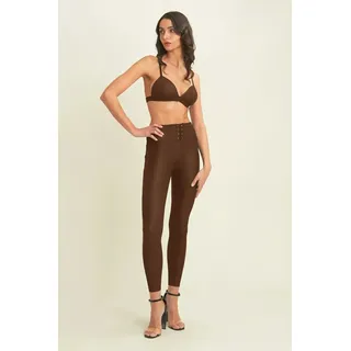 Freddy Lederimitathose »WRUP HIGH WAIST SUPERSKINNY« mit Lifting & Shaping Effekt, sitzt perfekt