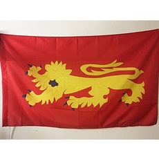 AZ FLAG Flagge Provinz GUYENNE 150x90cm - Provinz GUYENNE Fahne 90 x 150 cm Scheide für Mast - flaggen Top Qualität