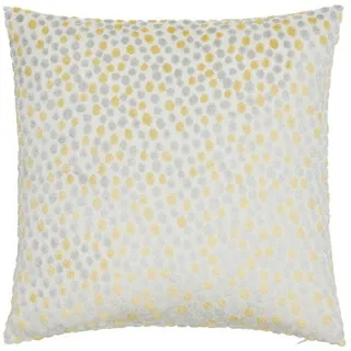 Kissenbezug , Gelb , Textil , Ornament , 45x45 cm , Heimtextilien, Bezüge, Kissenbezüge