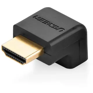 UGREEN HDMI Adapter Winkelstecker unten 0,0 m Schwarz