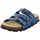 Fussbettpantoffel Blau/Mehrfarbig 33