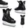 attabo Hockey Schlittschuhe Herren Schwarz 42