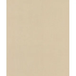 Rasch Textil Rasch Tapeten 633689 - Unitapete aus Vlies in Sand aus der Kollektion Color your life - 10,05 x 0,53 m (LxB)