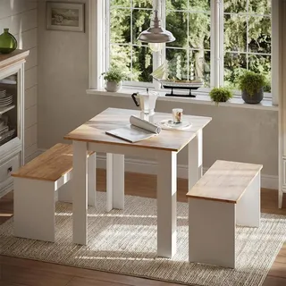 Vicco Essgruppe, Set Sentio, mit 2 Bänken