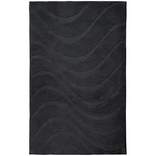 Kayoom Badematte Ocean Touch Schwarz 90 x 50 cm